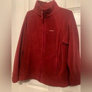 Columbia zip up jacket